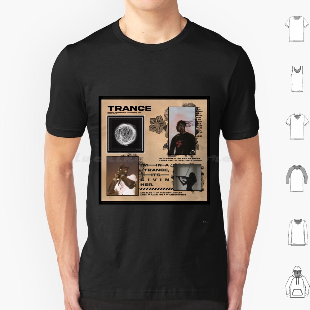 Cactus Jack Tee - Trance T-shirt 6xl Katoen Cool Tee
