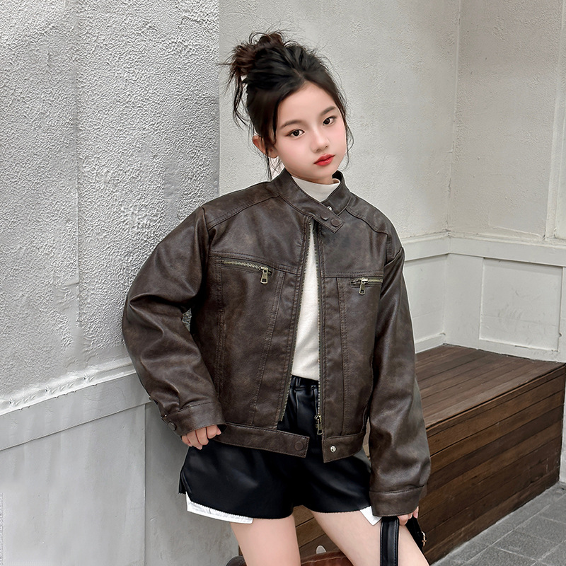 Streetwear Brand Photography - Jongen Meisjes Retro Winter Fleece Fluwelen