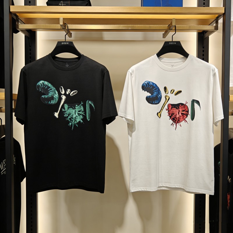 Cactus Jack Tee - Katoenen Cactus Jack T-shirt Kleurrijk patroon