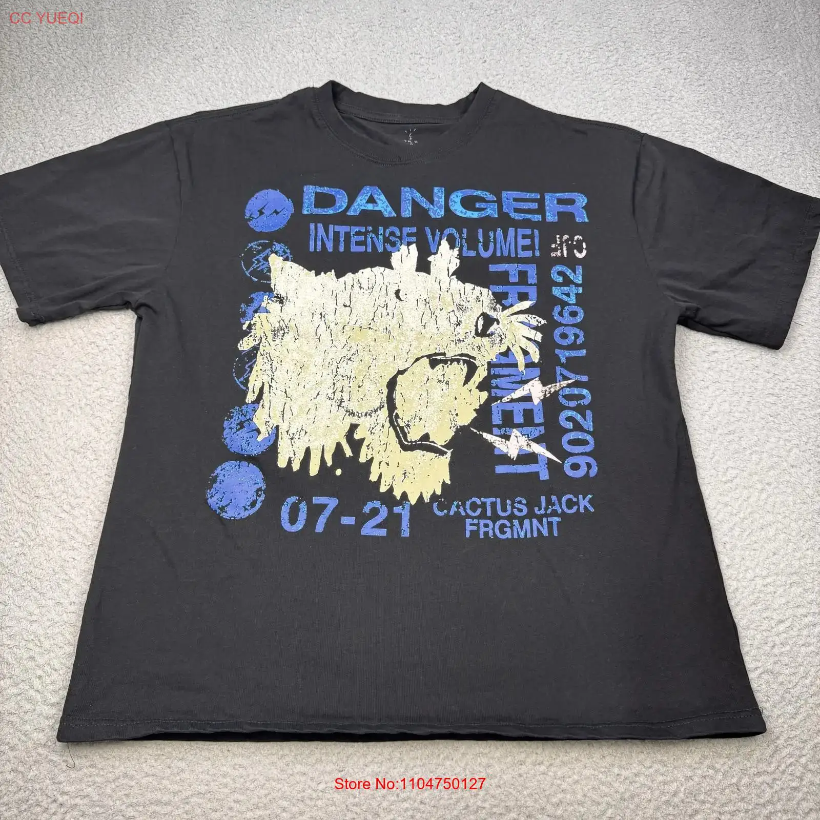 Cactus Jack Tee - Cactus Jack FragmenT T-shirt Heren Groot