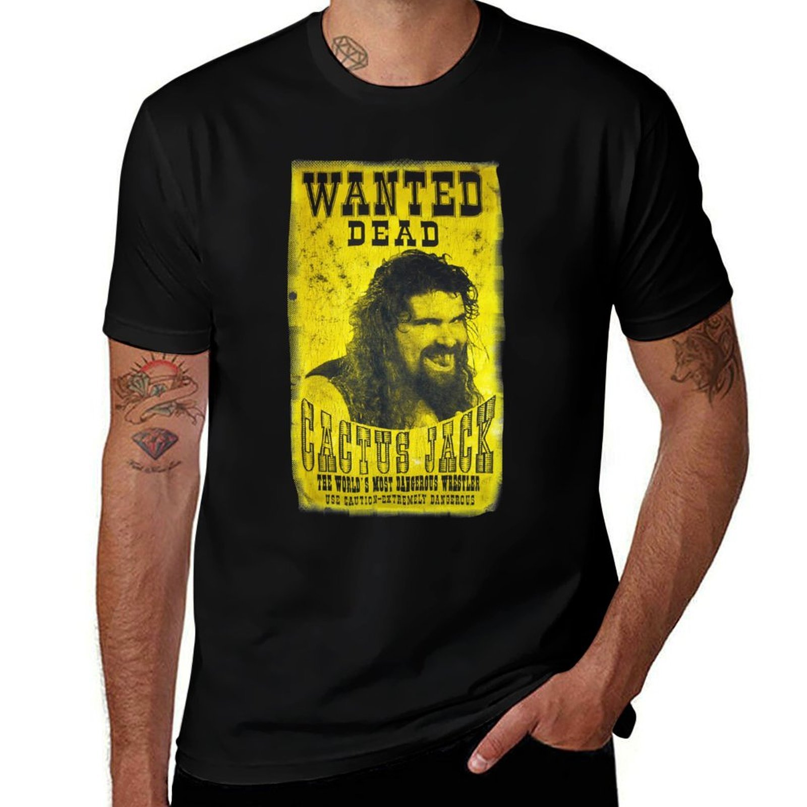 Cactus Jack Tee - Cactus Jack Poster Essentiële T-shirt zwart