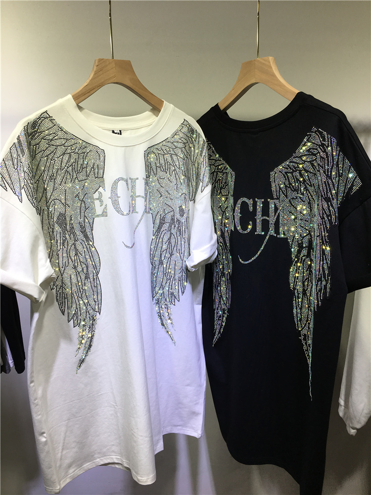 L-4XL Oversize Rhinestone Enge - Streetwear Brand Top recensie en prijs