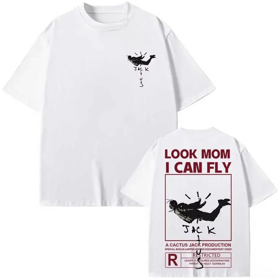 2026 Nieuwe Katoenen T-Shirt H - Cactus Jack Tee recensie en prijs