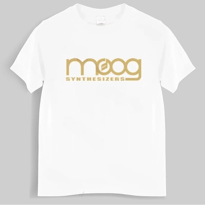 Moog Synthesizer Zwart Print T - Streetwear Brand Top recensie en prijs